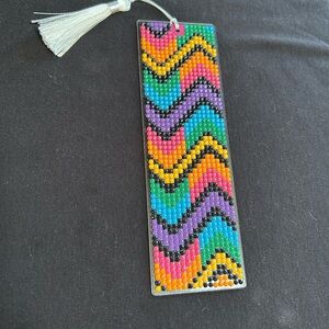 Colorful Beaded Bookmark with Tassel